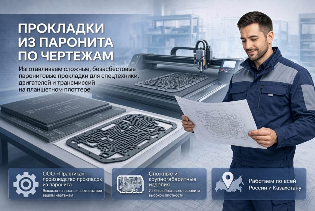 изготовление прокладок из паронита